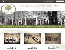 Tablet Screenshot of cascadesva.com